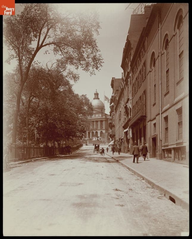 Park Street, Toward State House, Boston, Massachusetts, circa 1905