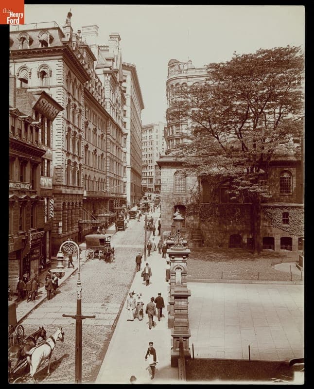 School Street, Boston, Massachusetts, 1906