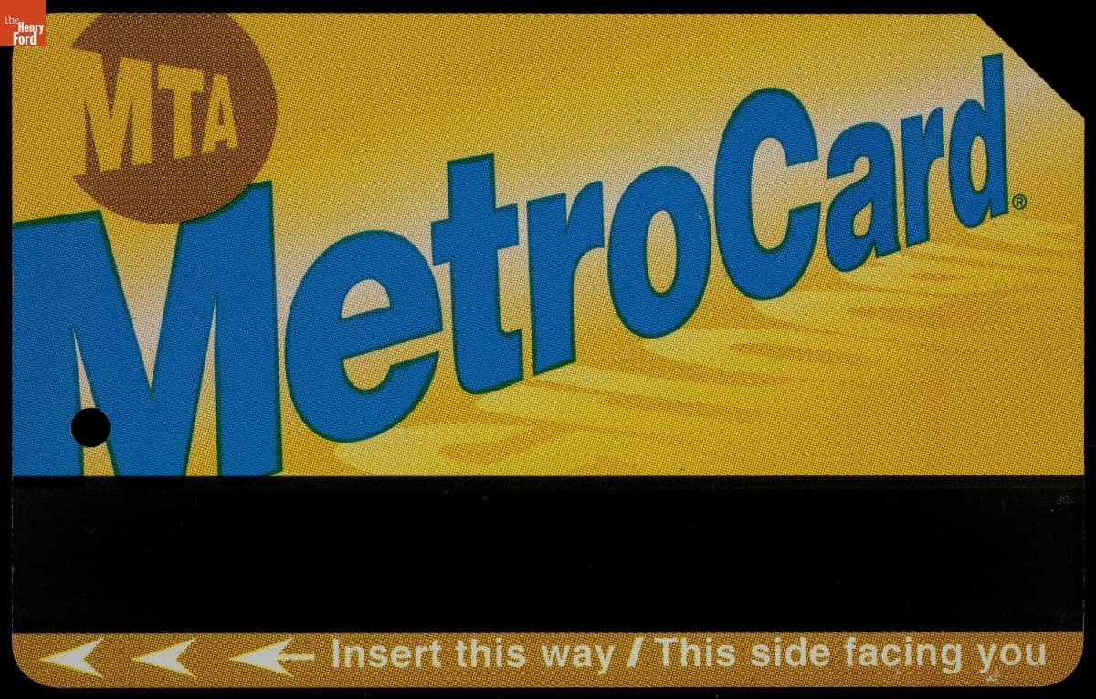 MTA Metro Card for Public Transit, New York City, 2011