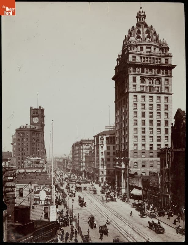 Street Scene, San Francisco, California, circa 1900