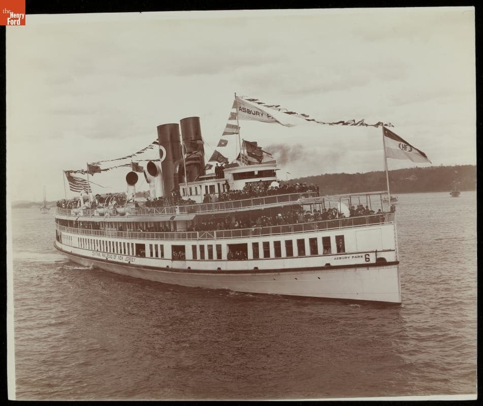 "Sandy Hook Steamer 'Asbury Park'," 1909