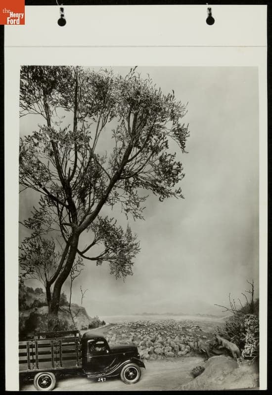 Diorama in the Rotunda of the Ford Building, California Pacific International Exposition, San Diego, 1935