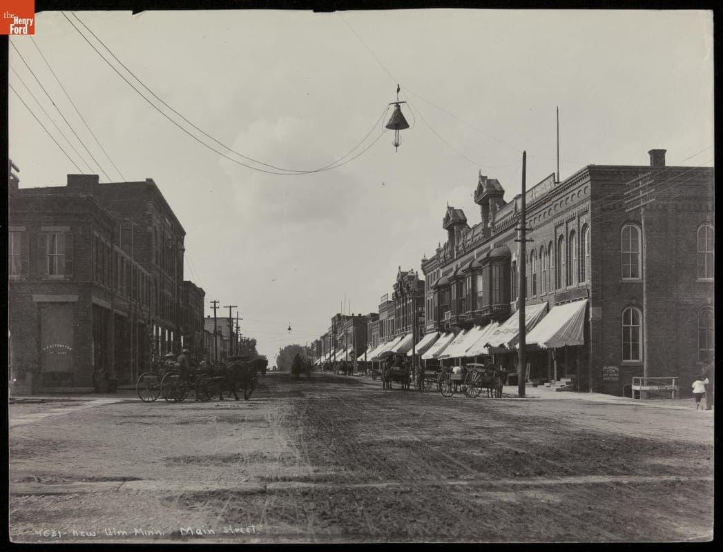 Main Street, New Ulm, Minnesota, circa 1905