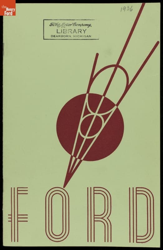 "Ford and Advertising," 1936
