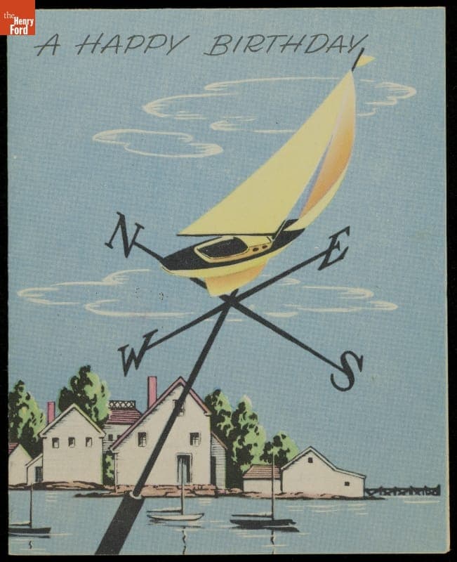 Birthday Card, circa 1955