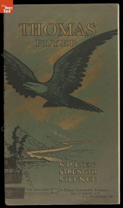 1907 Thomas Flyer Catalog, "Speed, Strength, Silence"