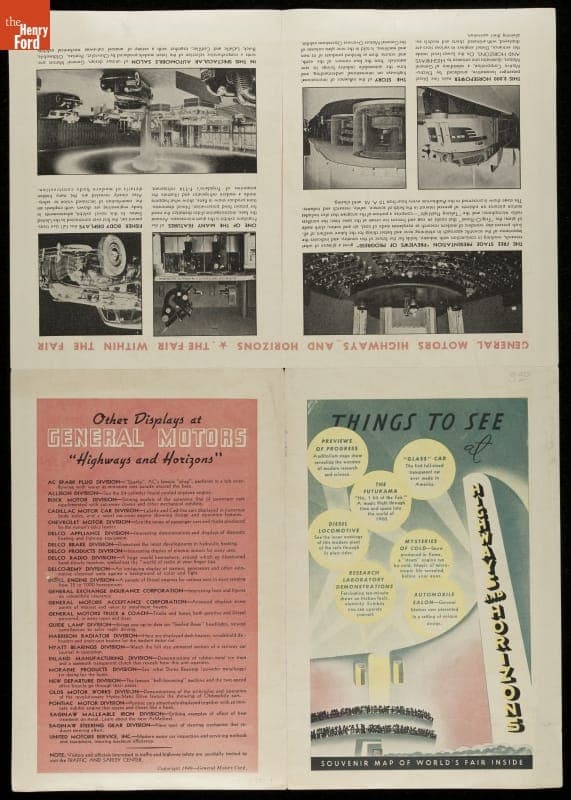 "Things to See at Highways and Horizons," 1940