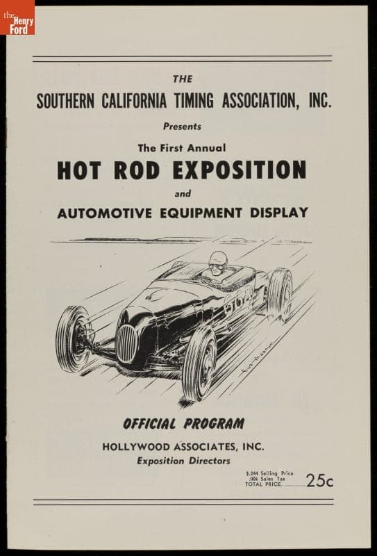 Program, "The First Annual Hot Rod Exposition and Automotive Equipment Display," 1948