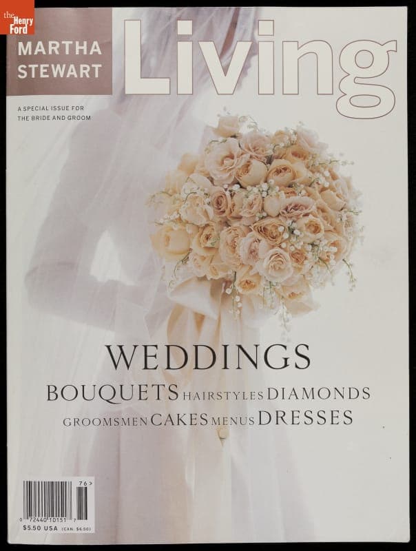 Magazine, "Martha Stewart Living, A Special Issue for the Bride and Groom," Summer/Fall, 1997