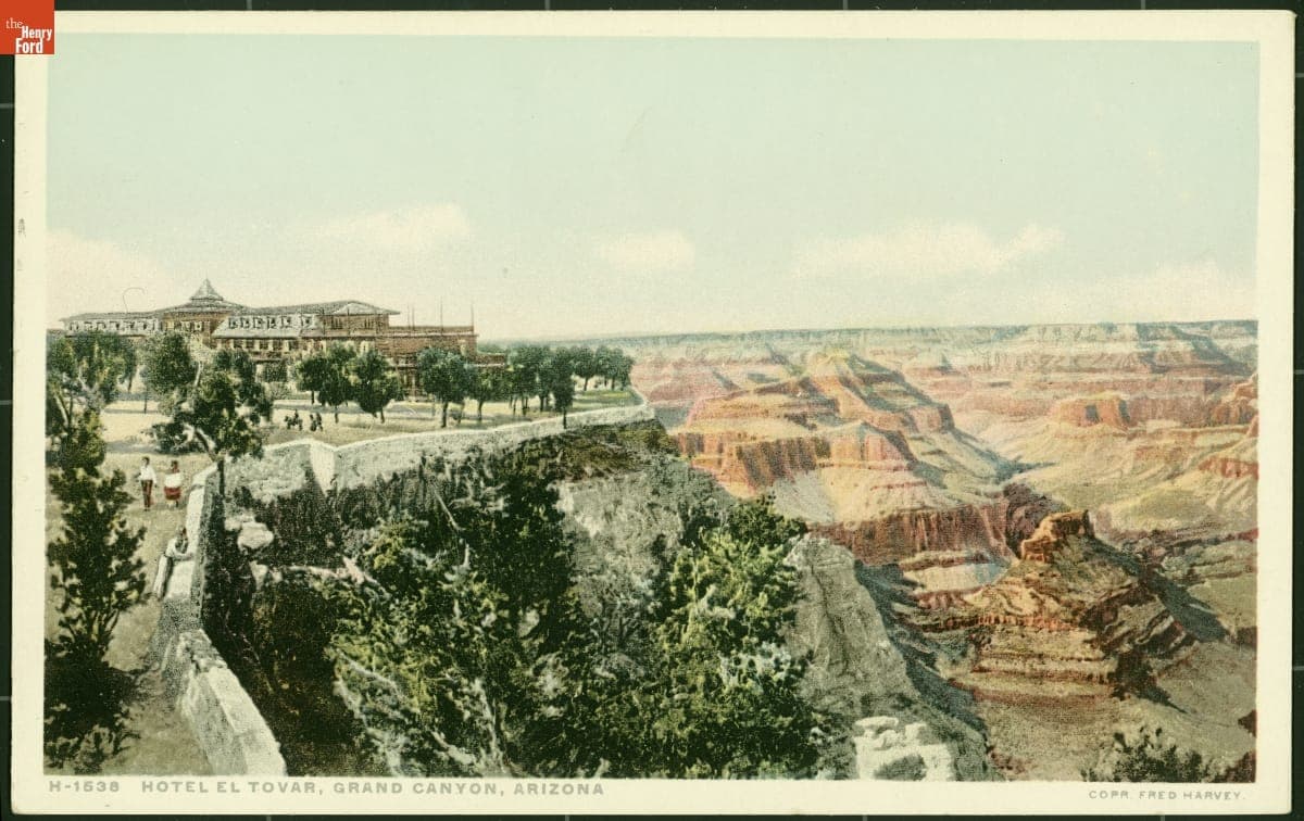 Hotel El Tovar, Grand Canyon, Arizona, circa 1906