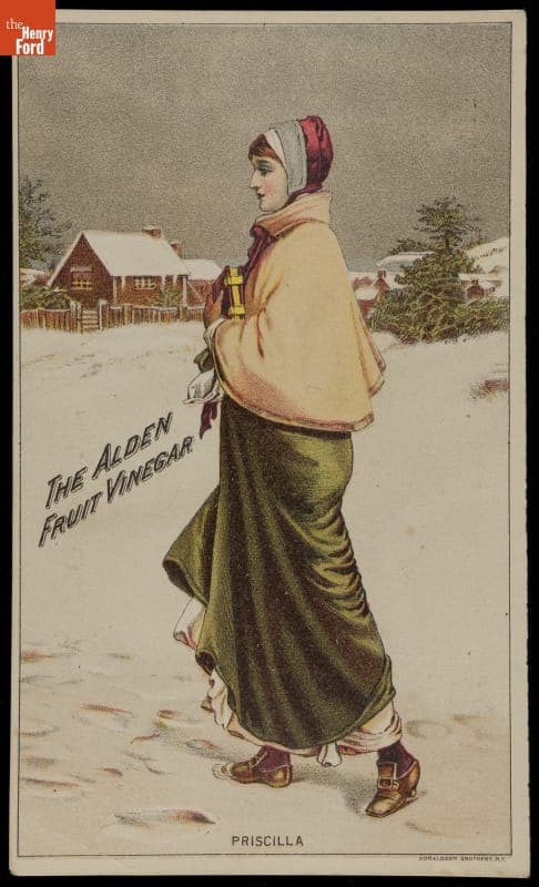 Trade Card for Alden Fruit Vinegar, 1880-1900