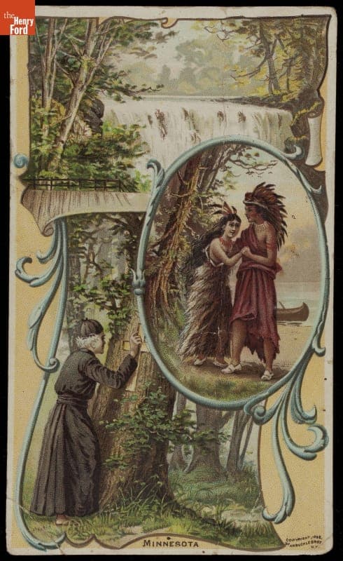 Trade Card for Ariosa Coffee, Arbuckle Bros., "Minnesota," 1892