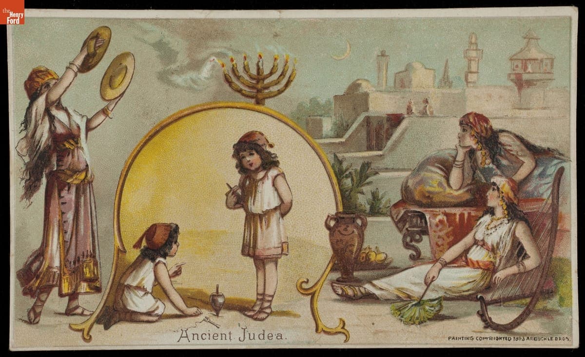 Trade Card for Ariosa Coffee, Arbuckle Bros., "Ancient Judea," 1893