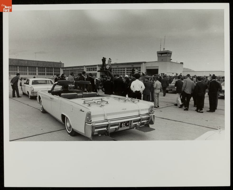 1964 Lincoln Convertible Presidential Motorcade Automobile, September 1964