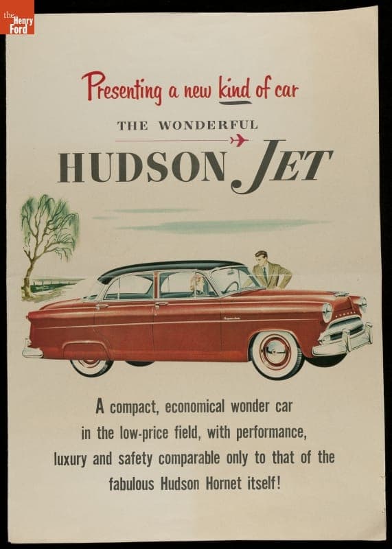 "Presenting a New Kind of Car" Sales Brochure for the 1953 Hudson Jet