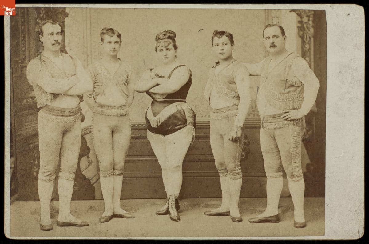 Hasselback Family Acrobats, 1882