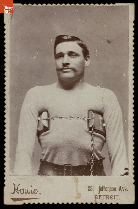 Thomas Rowe, Expansionist Circus Performer, circa 1895