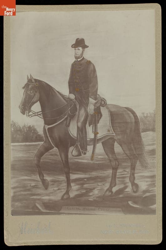 Thomas Clarkson Gordon's Painting of Civil War General William Grose, 1861-1865