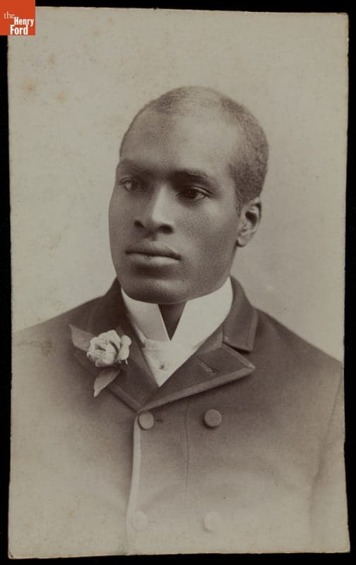 Portrait of a Young Man with Boutonniere, circa 1890