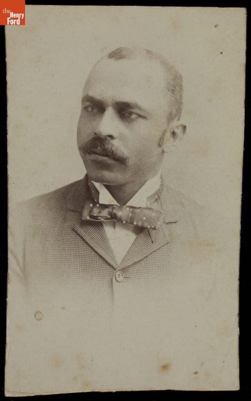 Portrait of a Young Man Wearing a Bow Tie, circa 1890