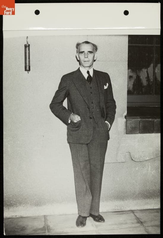 Portland, Oregon Symphony Orchestra Conductor Willem van Hoogstraten, in San Diego, California for the California Pacific International Exposition, 1935