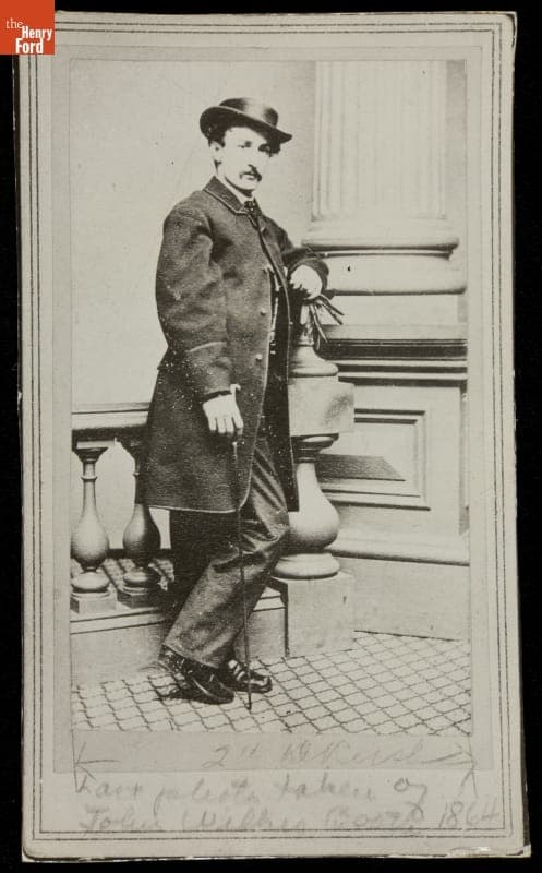 Portrait of John Wilkes Booth, 1864