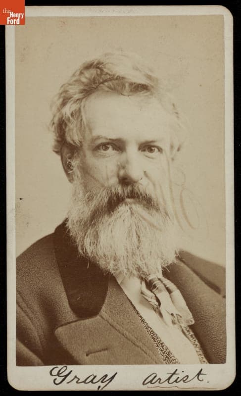 Portrait of the Artist, Henry Peters Gray, circa 1870
