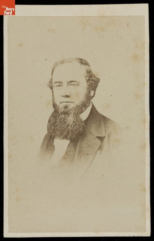 Portrait of Edwin M. Stanton, circa 1860