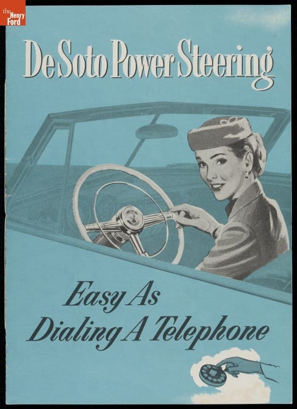 "DeSoto Power Steering, as Easy as Dialing a Telephone," 1952