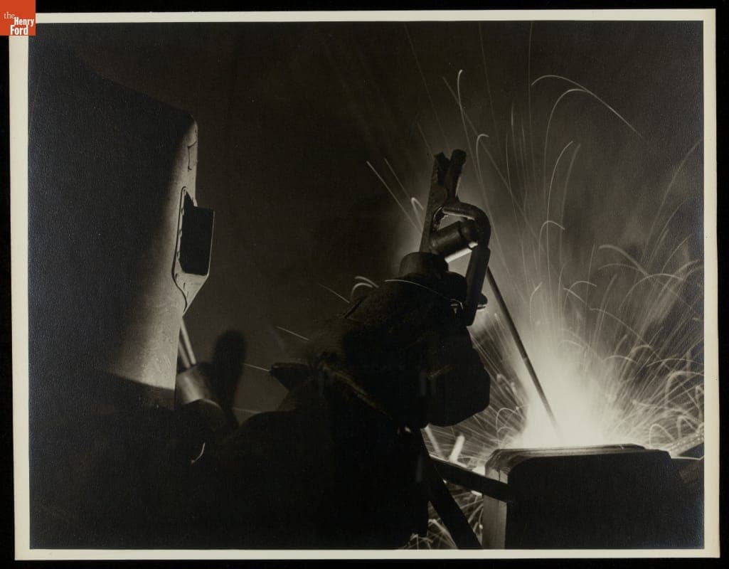 Welder at Work, circa 1945