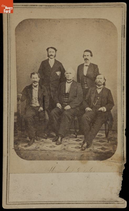 Five Confederate Generals in Mexico, 1865