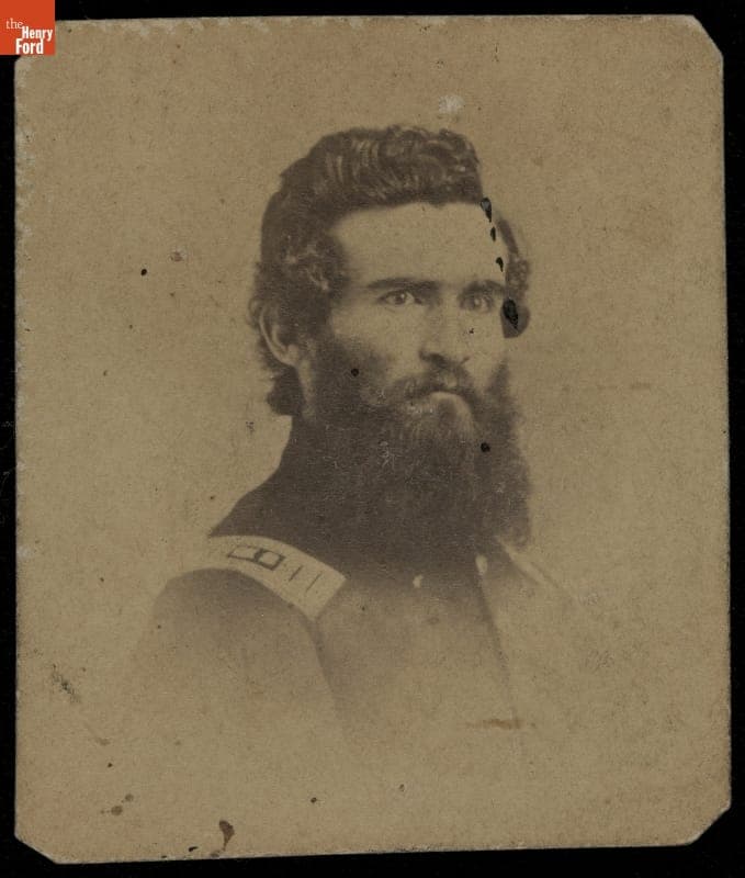 Portrait of Charles A. Miller, a Union Army Assistant Surgeon, 34th Regiment, Ohio Volunteer Infantry, 1861-1865
