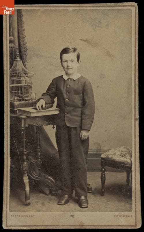 Portrait of a Young Boy, circa 1865