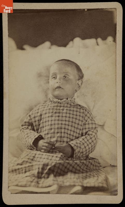 Postmortem Portrait of a Child, circa 1870