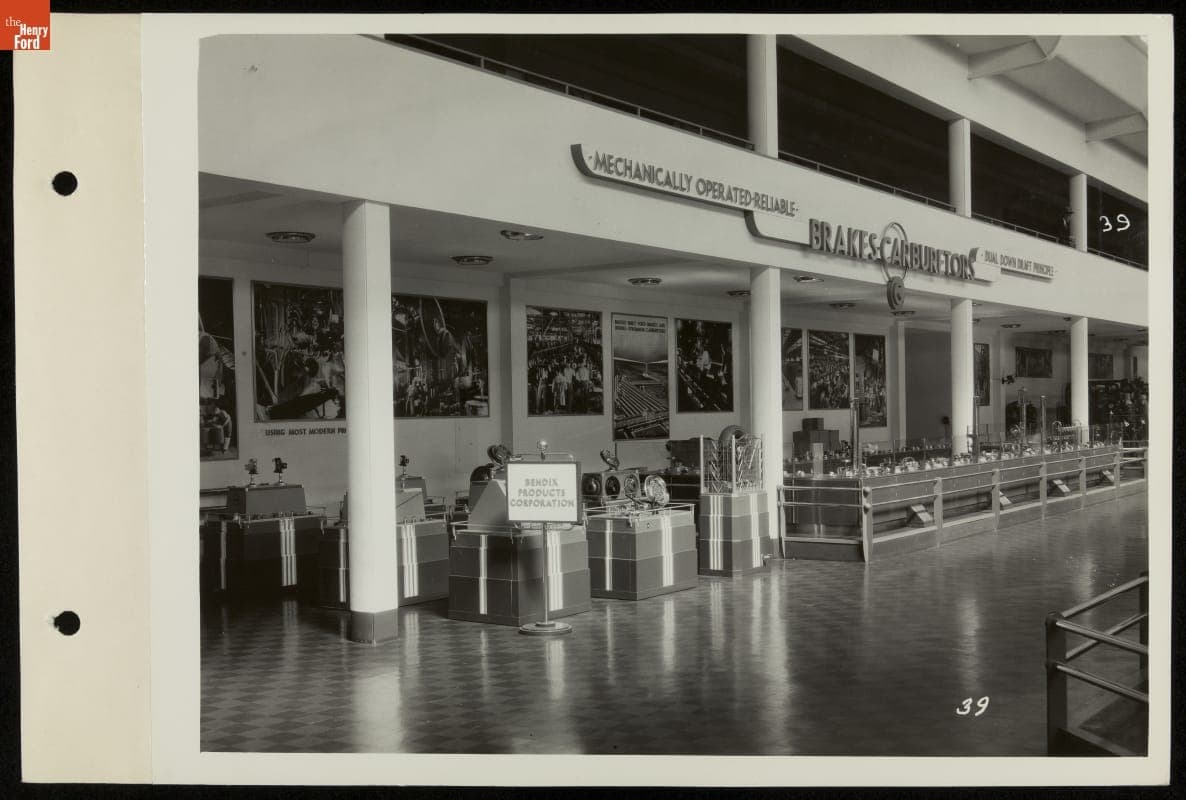 Bendix Products Corporation Exhibit, Ford Exhibition Building, Century of Progress International Exposition, Chicago, 1934
