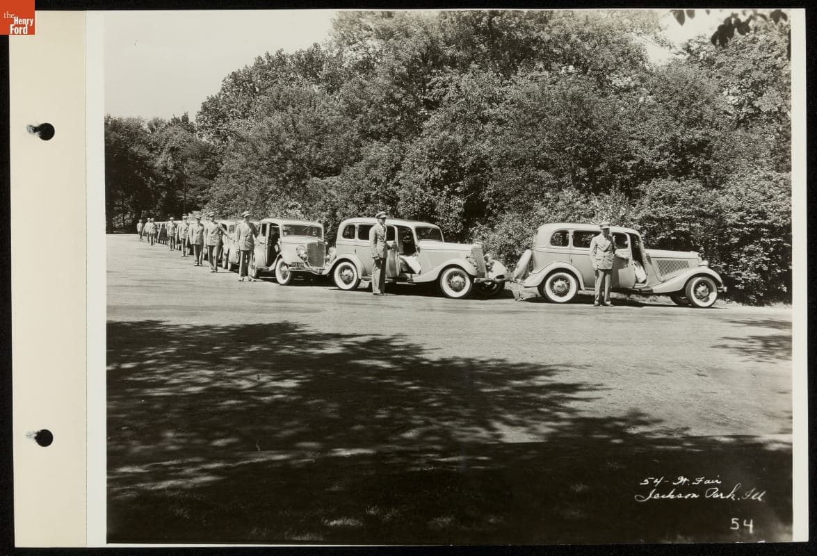 Ford Courtesy Cars and Drivers, Century of Progress International Exposition, Chicago, Illinois, 1934
