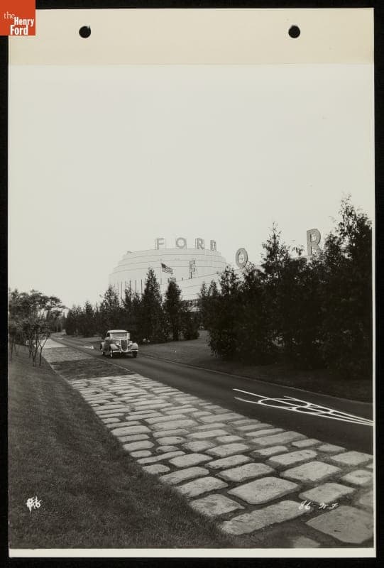 Touring Ford's Roads of the World Exhibit, Century of Progress International Exposition, Chicago, Illinois, 1934
