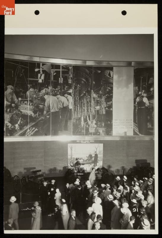Rotunda of the Ford Exhibition Building, Century of Progress International Exposition, Chicago, Illinois, 1934