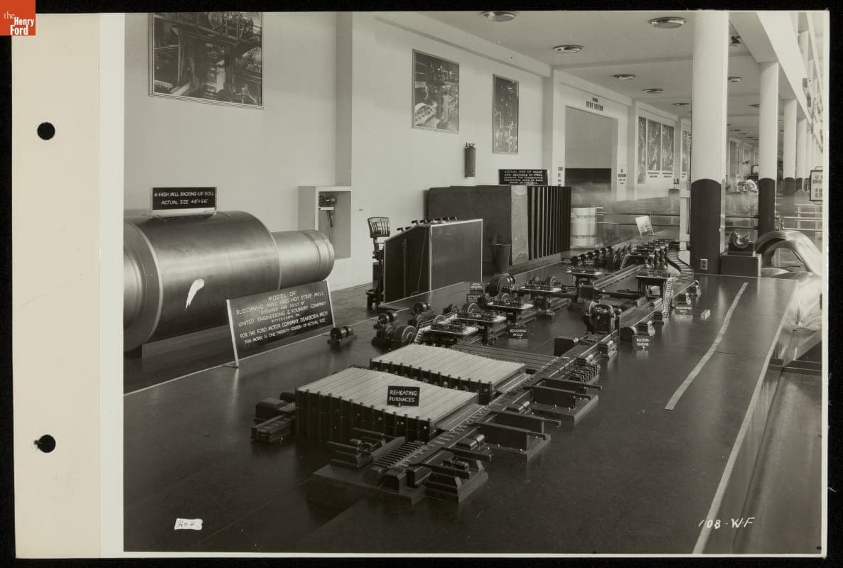 United Engineering & Foundry Co. Display, Ford Exhibition Building, Century of Progress International Exposition, Chicago, 1934