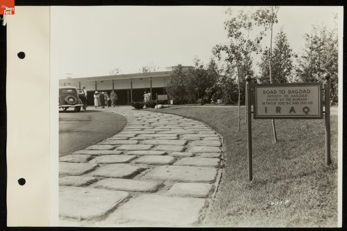 Replica of the Road to Baghdad, Roads of the World, Century of Progress International Exposition, Chicago, Illinois, 1934