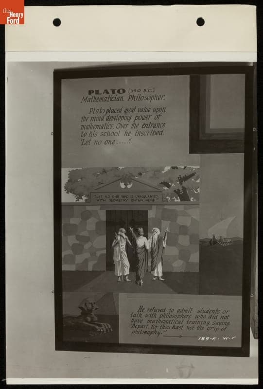 Mathematics Exhibit, Ford Exhibition Building, Century of Progress International Exposition, Chicago, Illinois, 1934