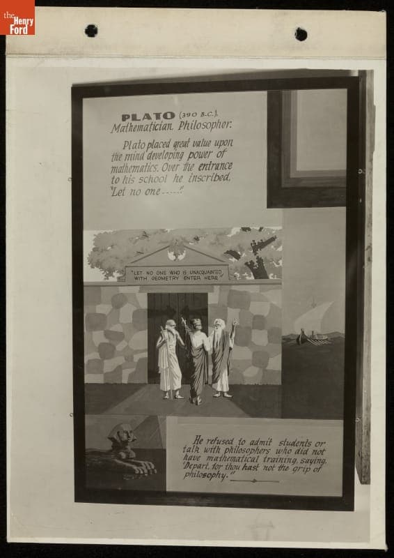 Mathematics Exhibit, Ford Exhibition Building, Century of Progress International Exposition, Chicago, Illinois, 1934