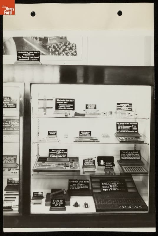 Johansson Gage Block Exhibit, Ford Exhibition Building, Century of Progress International Exposition, Chicago, Illinois, 1934
