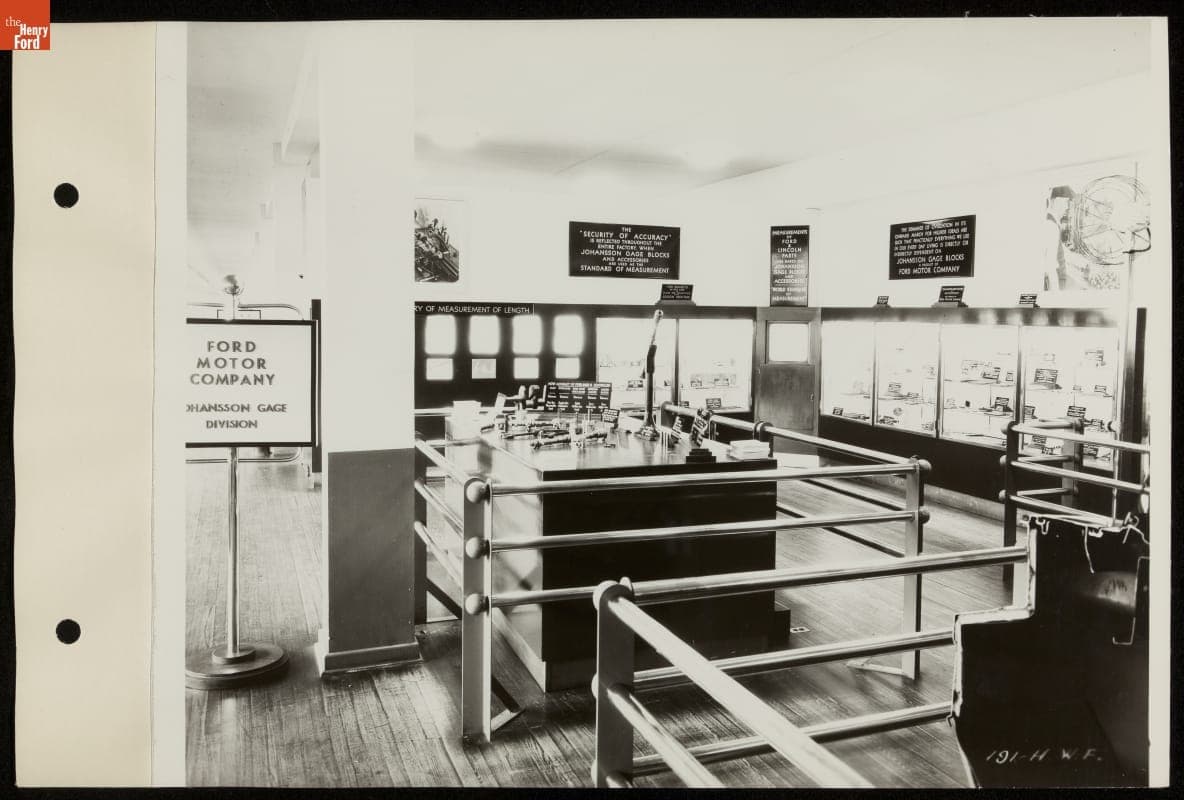 Johansson Gage Block Exhibit, Ford Exhibition Building, Century of Progress International Exposition, Chicago, Illinois, 1934