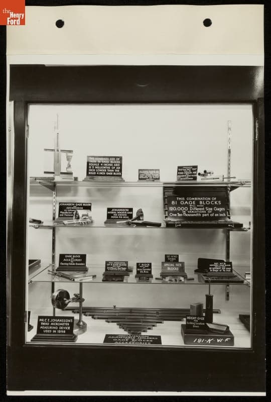Johansson Gage Block Exhibit, Ford Exhibition Building, Century of Progress International Exposition, Chicago, Illinois, 1934