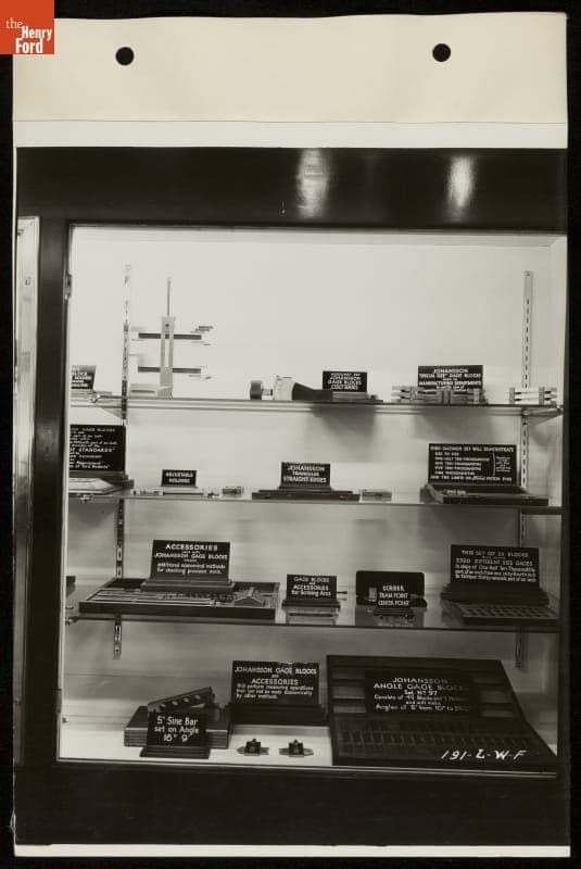 Johansson Gage Block Exhibit, Ford Exhibition Building, Century of Progress International Exposition, Chicago, Illinois, 1934