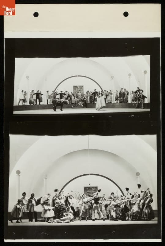 Performers Onstage of the Ford Symphony Gardens, Century of Progress International Exposition, Chicago, Illinois, 1934