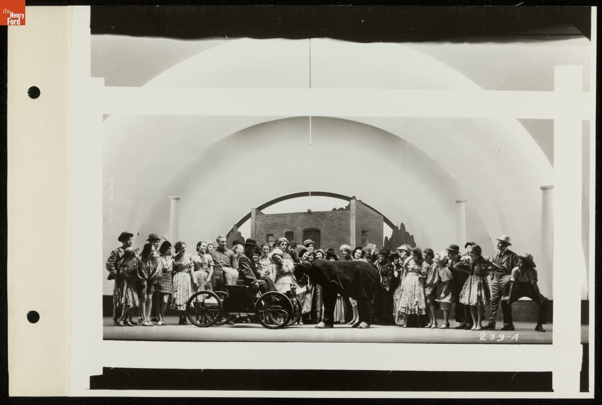 Performance at the Ford Symphony Gardens, Century of Progress International Exposition, Chicago, Illinois, 1934