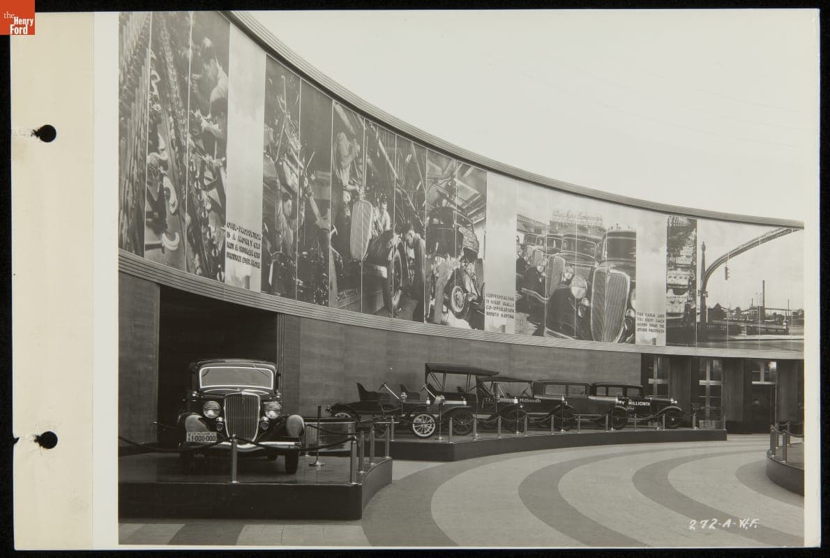 Evolution of the Ford Car, Century of Progress International Exposition, Chicago, Illinois, 1934