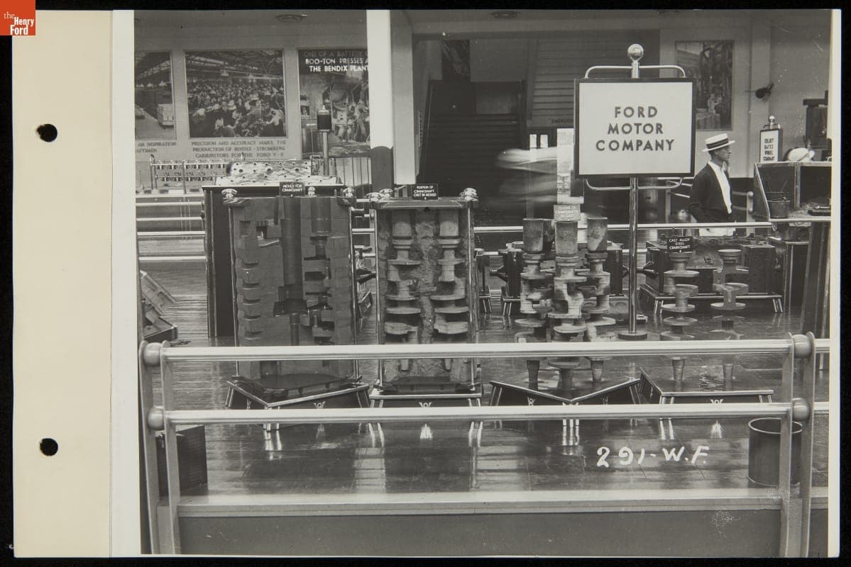 Ford Foundry Display, Ford Exhibition Building, Century of Progress International Exposition, Chicago, Illinois, 1934